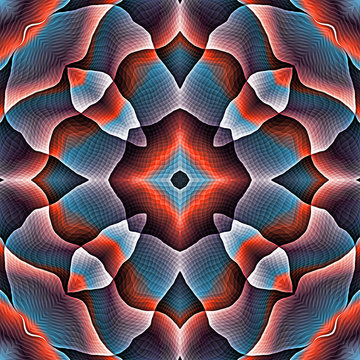 abstrakt farbgradient muster kaleidoskop