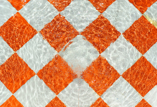 Fuente espa&ntilde;ola de azulejos