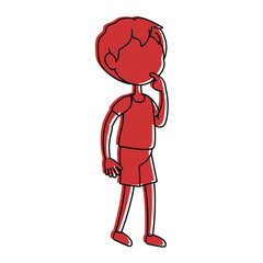 cartoon boy icon