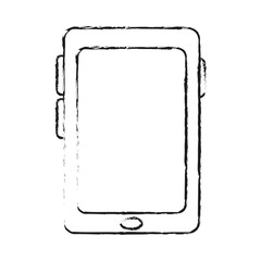 smartphone with blank screen icon image