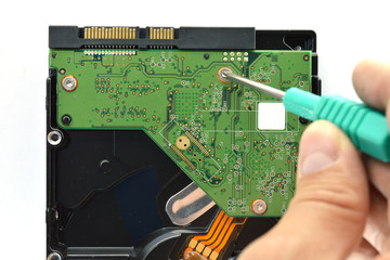 Repair of hard disk