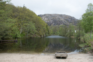 Fototapeta premium Landschaft in Norwegen