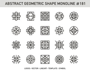 Geometric Abstract Element Shape