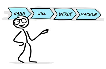 Strichmännchen Motivation