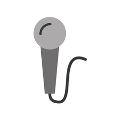microphone audio isolated icon vector illustration design