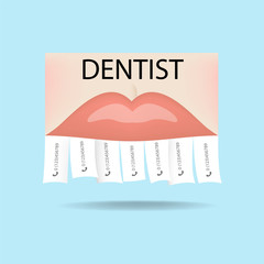 Dentist ad (dental clinic). Bite correction