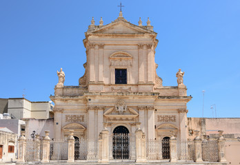 Obraz premium Basilica di Santa Maria Maggiore in ispica