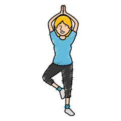 beautiful woman dancing vallet © Gstudio