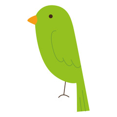 cute bird isolated icon