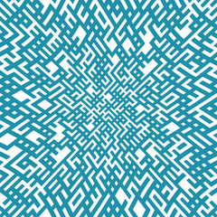 geometric lines maze seamless abstract pattern