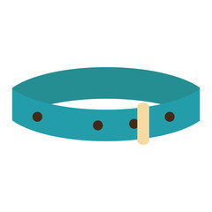 dog necklace mascot icon