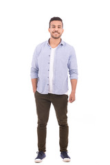 Fototapeta premium Smiling young man