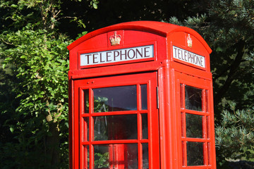 British Red Telephone Box