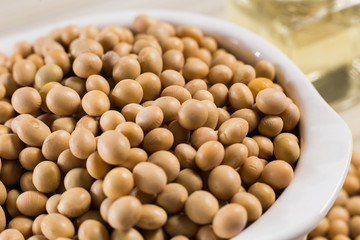 soy beans  close up image
