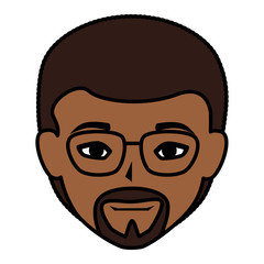 black young man avatar character