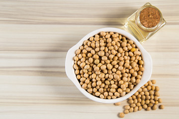 soy beans  close up image