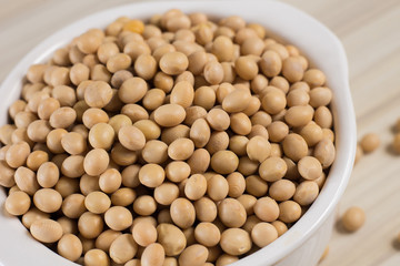 soy beans  close up image