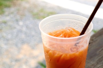 ice tea with milk