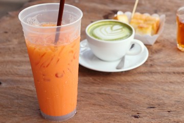 ice tea with milk