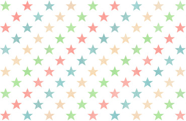 Watercolor stars pattern.