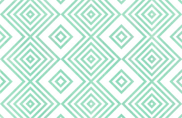 Watercolor geometrical pattern.