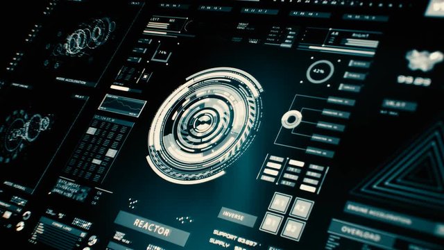 Futuristic interface | HUD