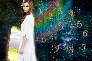 Woman, Universe and numerology