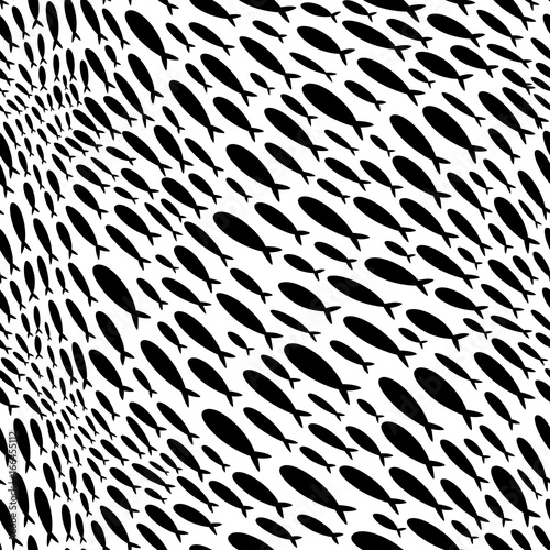 seamless pattern with a