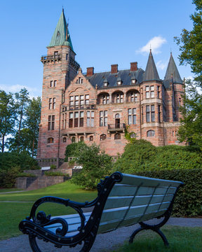 Old scandinavian Teleborg castle in Sweden.
