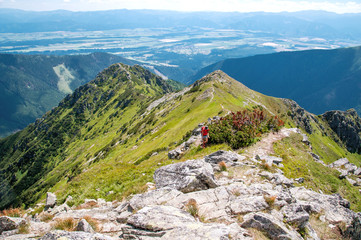 Górski krajobraz słowackich Tatr.