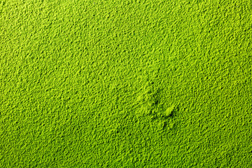 powdered green matcha tea image background - obrazy, fototapety, plakaty