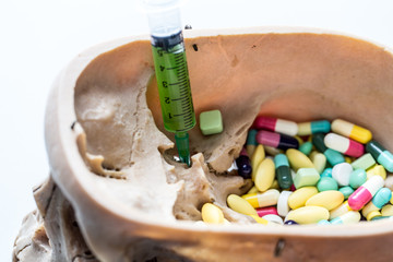 Dangerous drugs that affect health.