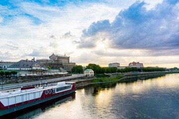 Obraz premium antique building view in Dresden, Germany