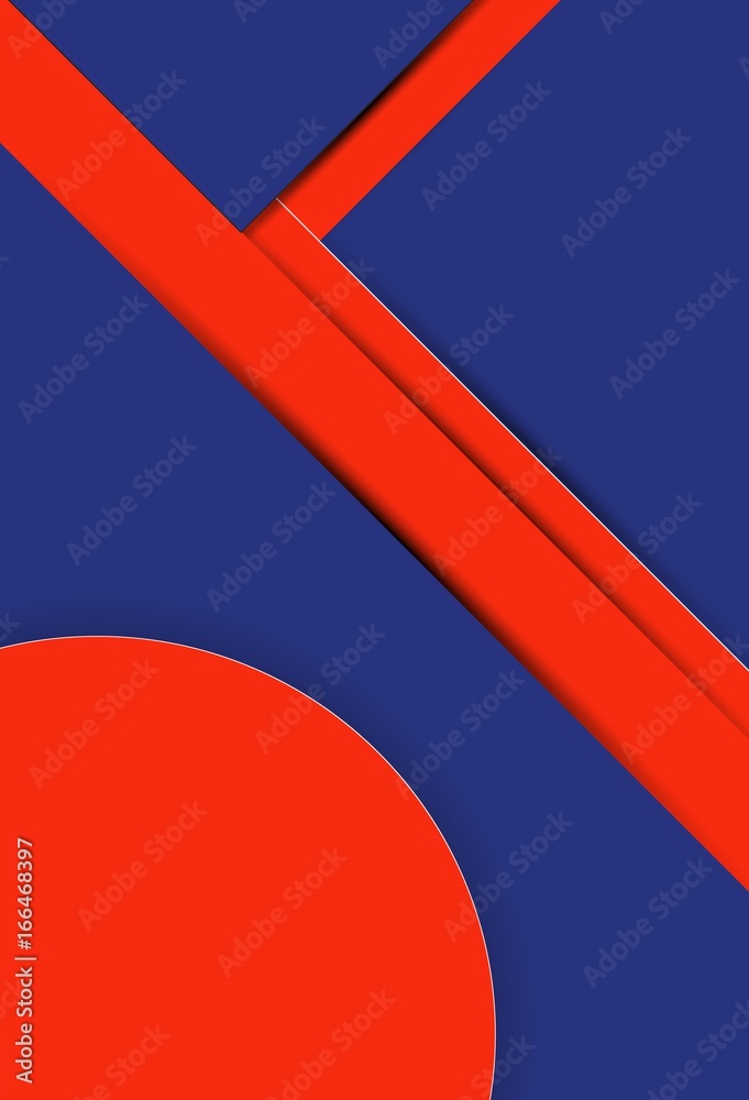 Poster abstract background design modern with red and blue texture. vector illustration