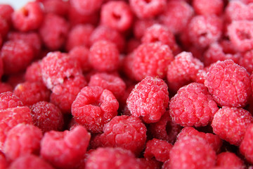frozen raspberries