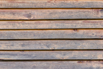 Background of wooden planks, natural dark color