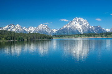 Obraz premium Oxbow Bend im Grand Teton National Park, Wyoming