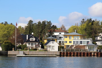 Obraz premium Maison Norvège 2