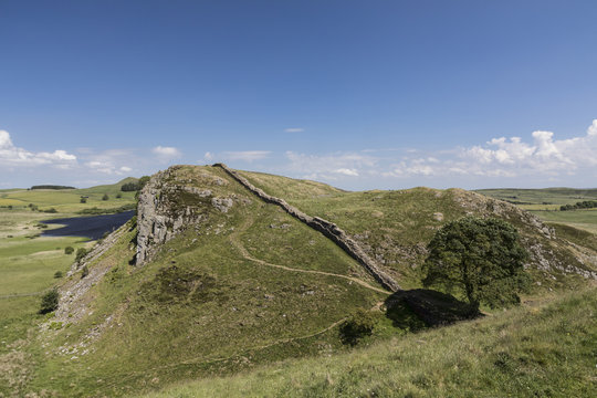 Highshield Crags and Sycamore Gap