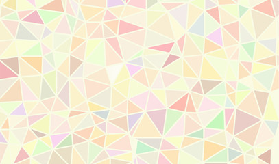 Polygonal vector triangular shining background. Modern geometrical abstract seamless pattern.