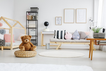 Fun playroom of girl