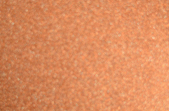 Abstract orange gold bokeh background