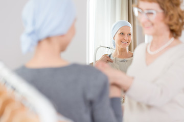 Fototapeta premium Picking new outfit