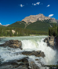 Athabasca Falls im Banff National Park, Alberta, Canada