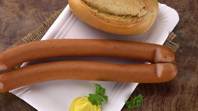 Rotating Wiener Sausages (seamless loopable; 4K)