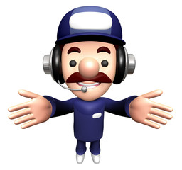 3D Repair Person Mascot is welcome.