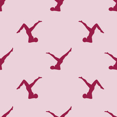 seamless pattern Yoga