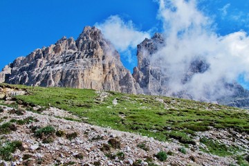 Drei Zinnen von Süden, Dolomiten