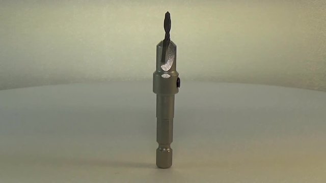 Milling cutter and router bit. Countersink bit.