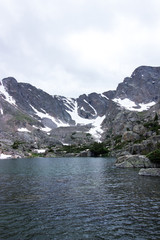 Fototapeta na wymiar Lake in the Mountains of Colorado